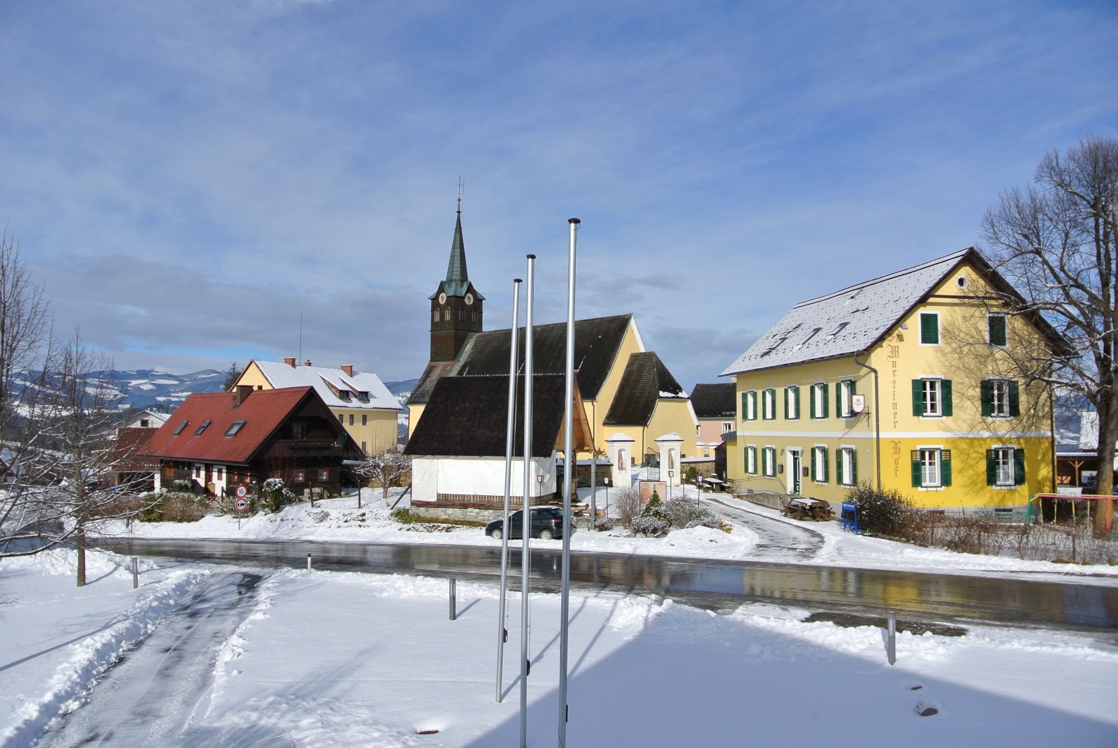 Gemeinde St. Martin im Winter